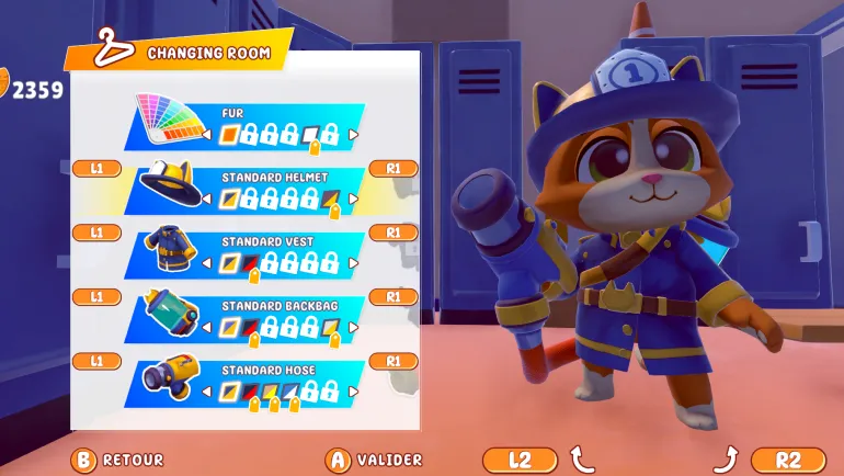 Leo the Firefighter Cat - Playstation 5