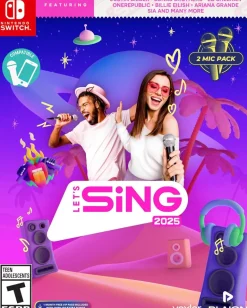 Let’s Sing 2025 (2 mic bundle) - Nintendo Switch