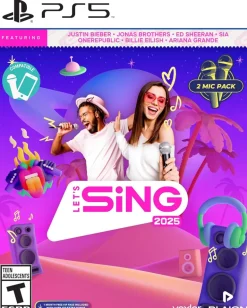 Let’s Sing 2025 (2 mic bundle) - Playstation 5
