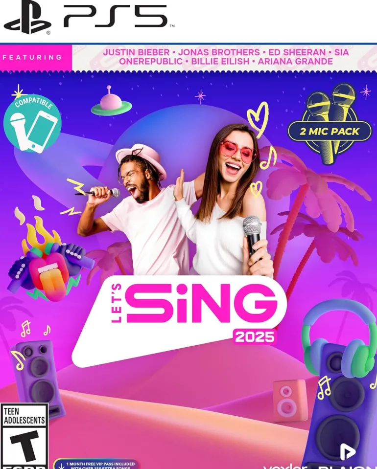 Let’s Sing 2025 (2 mic bundle) - Playstation 5