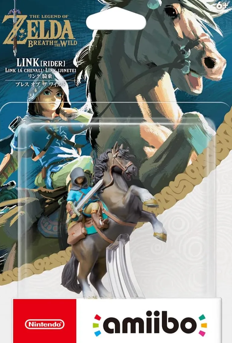 Link (Riding) - Breath of the Wild - Nintendo Amiibo