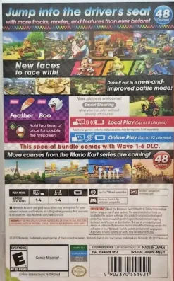 Mario Kart 8 Deluxe + Booster Course Pass (MSE Import) - Nintendo Switch (FREE SHIPPING)