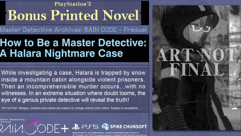 Master Detective Archives: RAIN CODE Plus - Playstation 5