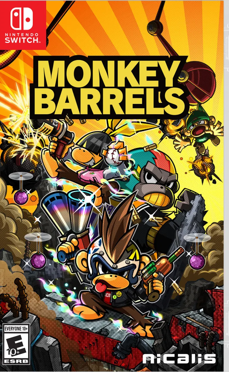 Monkey Barrels (Only Ships in Canada) - Nintendo Switch