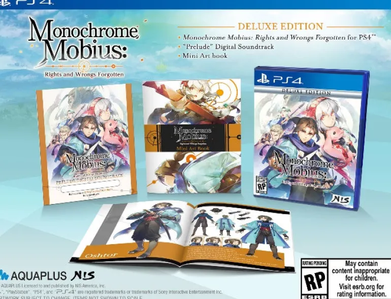 MONOCHROME MOBIUS RIGHTS AND WRONGS FORGOTTEN DELUXE EDITION - PS4