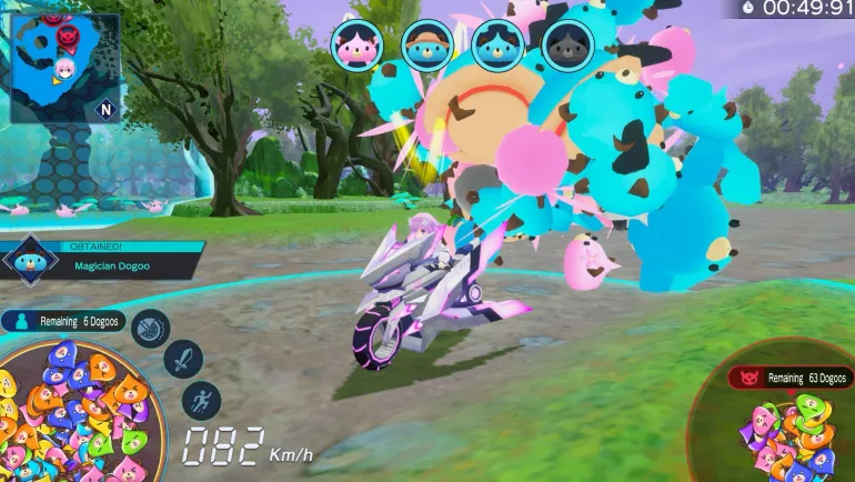Neptunia Riders VS Dogoos - Nintendo Switch