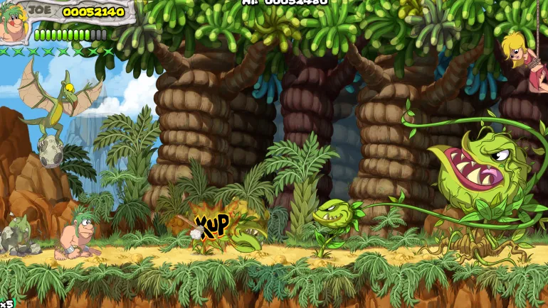 NEW JOE & MAC CAVEMAN NINJA T-REX EDITION - PS5