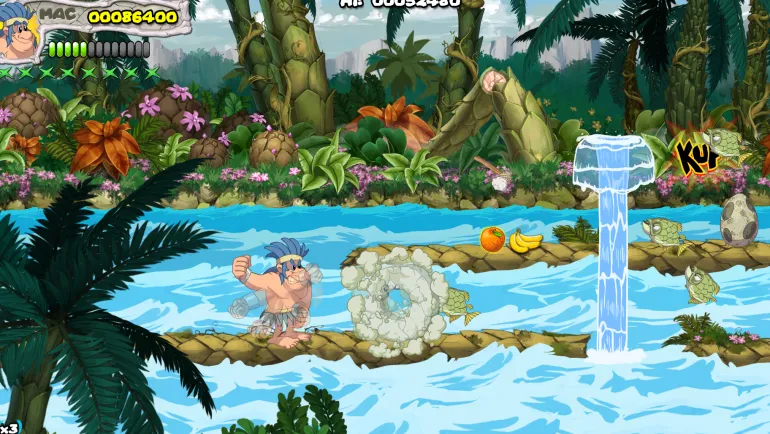 NEW JOE & MAC CAVEMAN NINJA T-REX EDITION - PS5