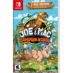 NEW JOE & MAC CAVEMAN NINJA T-REX EDITION - SWITCH