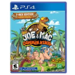 NEW JOE & MAC CAVEMAN NINJA T-REX EDITION - PS4