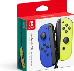 Nintendo Switch Joy-Con Controller 2 Pack [Blue and Neon Yellow] - SWITCH