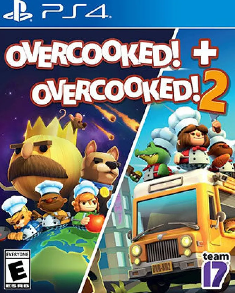 Overcooked and Overcooked 2 - PS4
