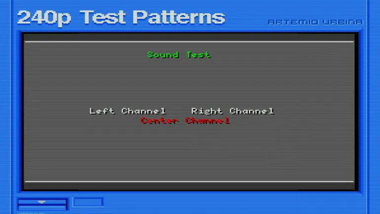 240P Test Suite - Dreamcast