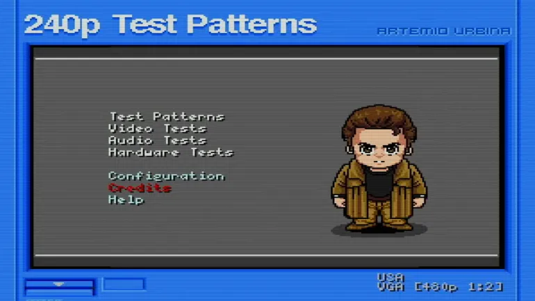 240P Test Suite - Dreamcast