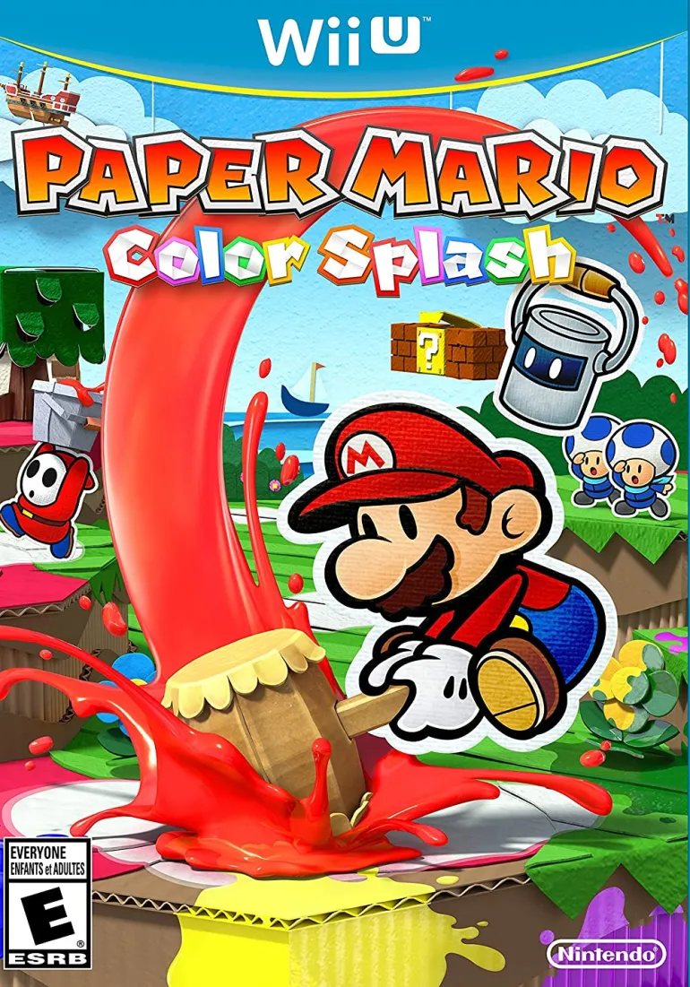 Paper Mario Color Splash (UAE Import) - Wii U