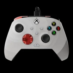 PDP - AIRLITE WIRED HEADSET & REMATCH WIRED CONTROLLER BUNDLE FOR XBOX SERIES X: RADIAL WHITE
