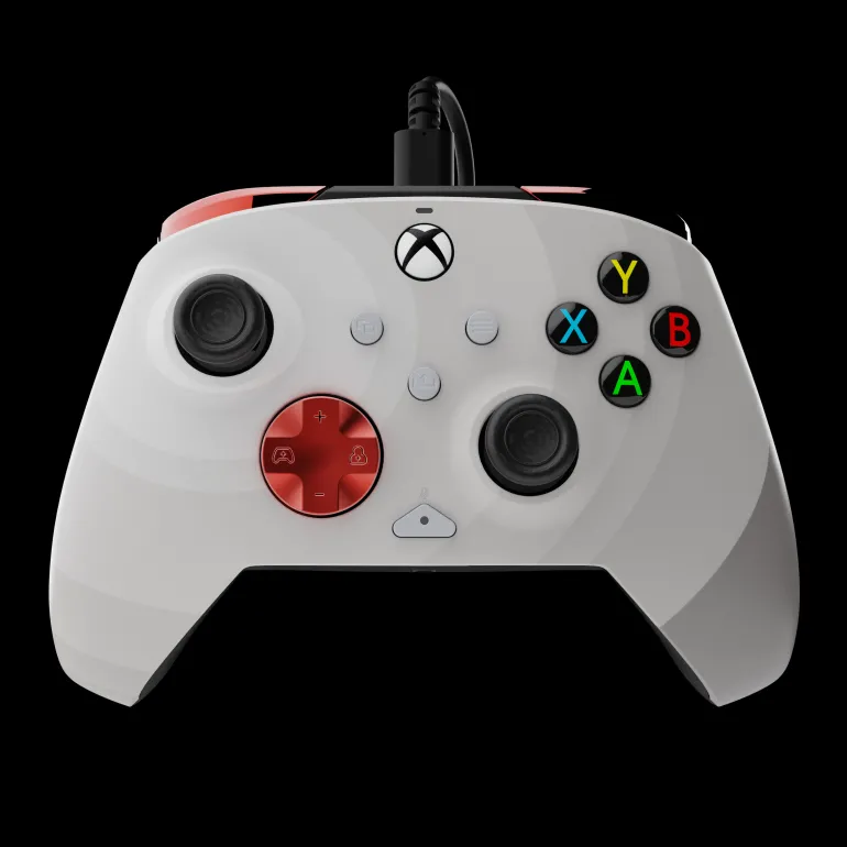 PDP - AIRLITE WIRED HEADSET & REMATCH WIRED CONTROLLER BUNDLE FOR XBOX SERIES X: RADIAL WHITE
