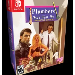 Plumbers Don’t Wear Ties: Definitive Edition Collector's Edition [LIMITED RUN GAMES #204] - Nintendo Switch