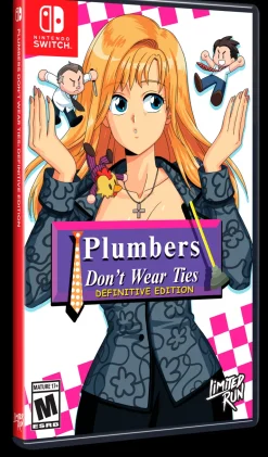 Plumbers Don’t Wear Ties: Definitive Edition [LIMITED RUN GAMES #204] - Nintendo Switch