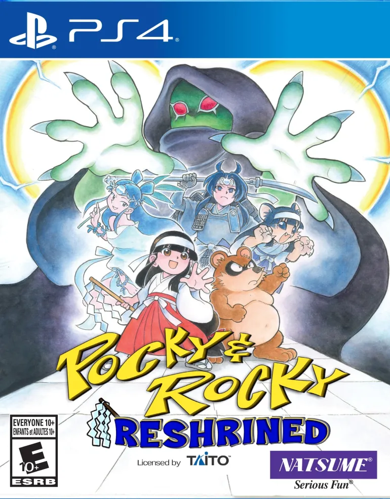 Pocky & Rocky Reshrined - PS4