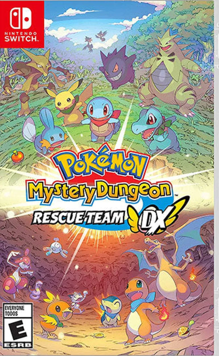 Pokemon Mystery Dungeon: Rescue Team DX (Cart Revision 002) - Nintendo Switch (Free Shipping)