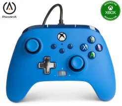 Power A Enhanced Wired Controller for Xbox Series X|S - Blue - XBOX SERIES X