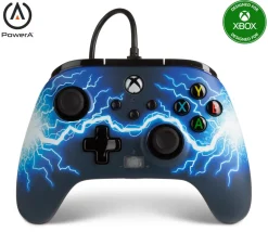 Power A Enhanced Wired Controller for Xbox Series X|S - Arc Lightning - XBOX SERIES X
