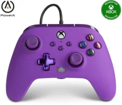 Power A Enhanced Wired Controller for Xbox Series X/S (Royal Purple)