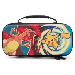 Power A Protection Case for Nintendo Switch - OLED Model, Nintendo Switch or Switch Nintendo Lite - Pokemon: Charizard vs. Pikachu Vortex - SWITCH