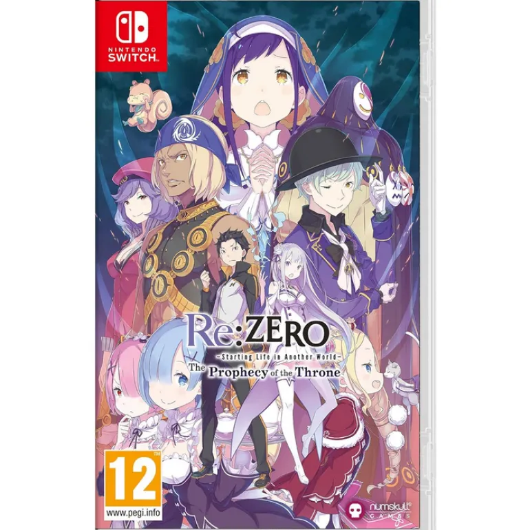 Re: Zero Starting Life in Another World the Prophecy of the Throne (PEGI IMPORT) - Nintendo Switch