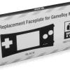 REPLACEMENT FACEPLATE FOR GAMEBOY MICRO BLACK - GAMEBOY