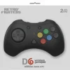 Retro Fighters - D6 Dreamcast Wireless Controller (Black) for Switch/PC/Dreamcast