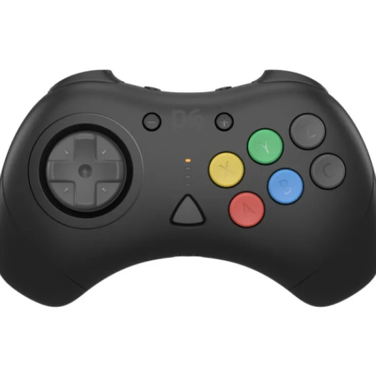 Retro Fighters - D6 Dreamcast Wireless Controller (Black) for Switch/PC/Dreamcast