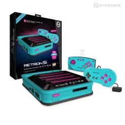 RetroN 5: HD Gaming Console For GBA/ GBC/ GB/ Super NES/ NES/ Super Famicom/ Famicom/ Genesis/ Mega Drive/ Master System (Hyper Beach)
