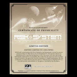 Risk System - PlayStation 4 [VGNY SOFT]