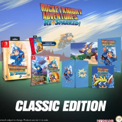 Rocket Knight Adventures: Re-Sparked [Classic Edition] [Limited Run Games #209] - Nintendo Switch (FREE SHIPPING)