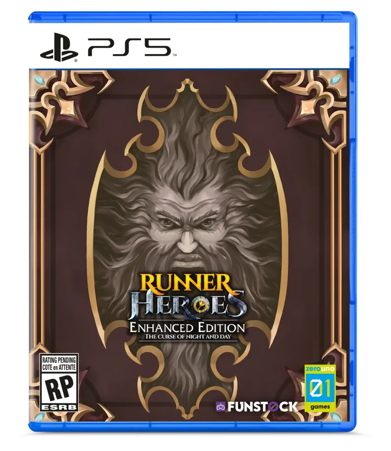 Runner Heroes the Curse of Night and Day : Enhanced Edition - PlayStation 5