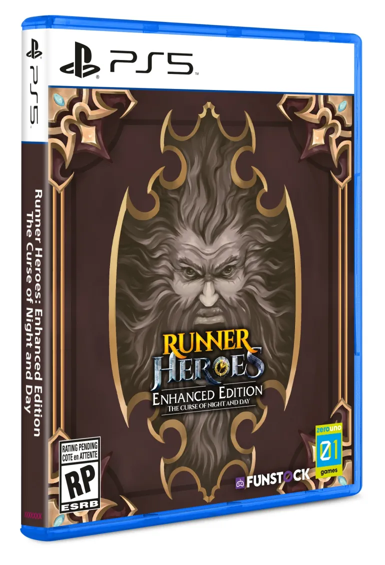 Runner Heroes the Curse of Night and Day : Enhanced Edition - PlayStation 5
