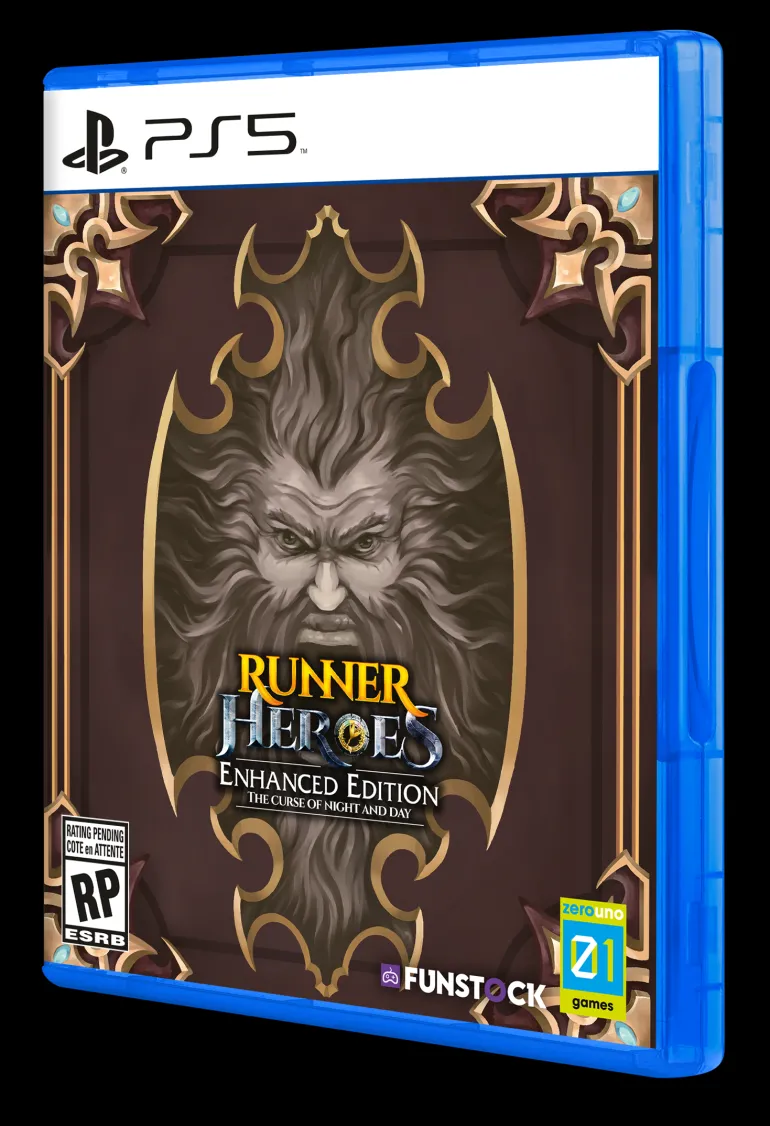 Runner Heroes the Curse of Night and Day : Enhanced Edition - PlayStation 5