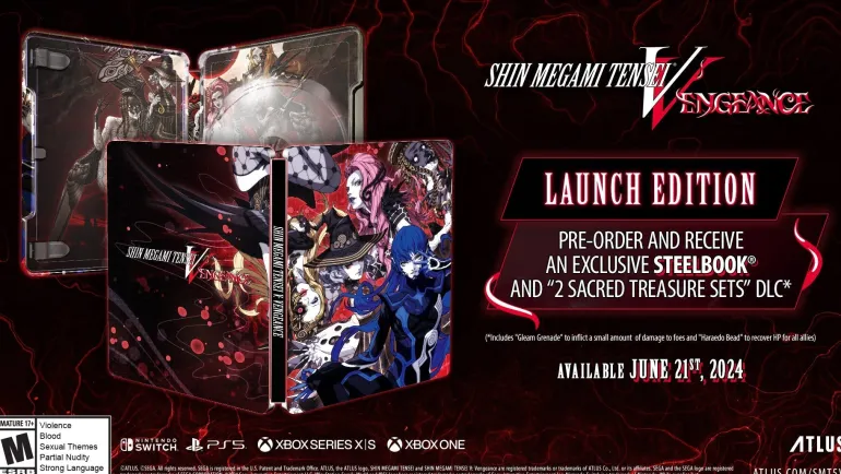 Shin Megami Tensei V: Vengeance Steelbook Launch Edition - XBOX SERIES X