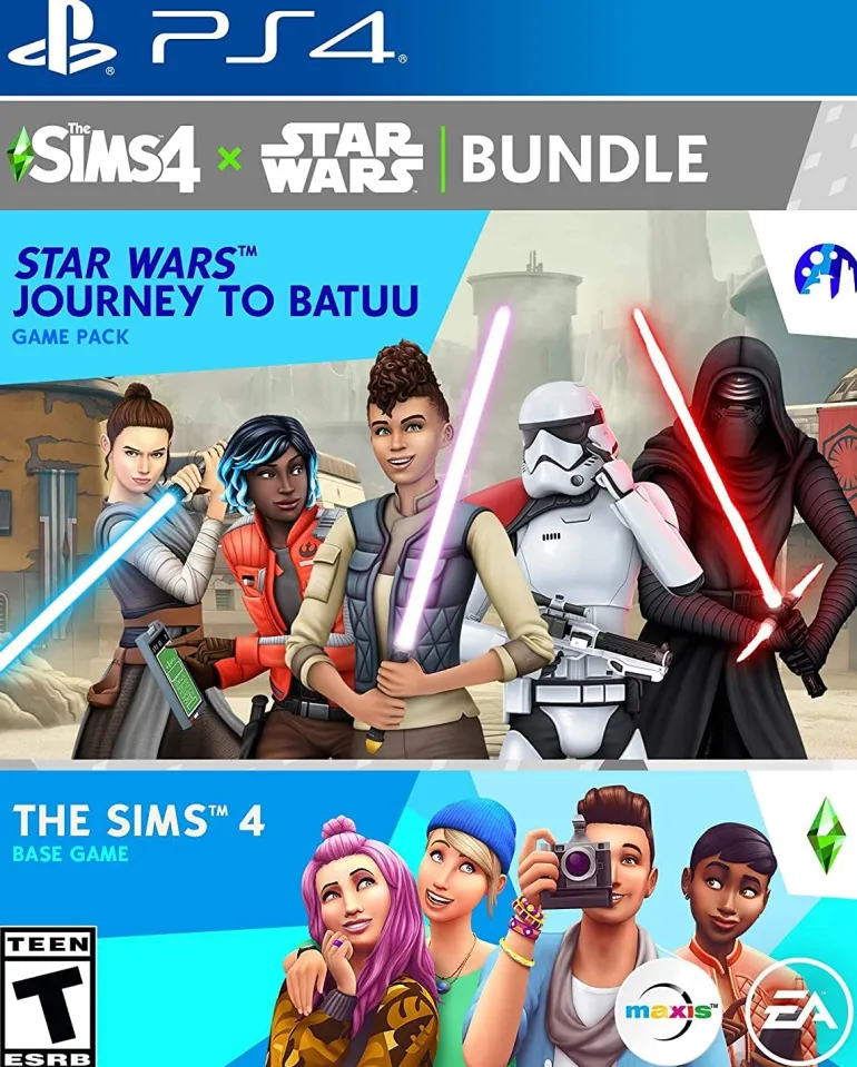 SIMS 4 STAR WARS JOURNEY TO BATUU BUNDLE - PS4