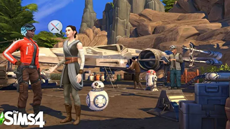 SIMS 4 STAR WARS JOURNEY TO BATUU BUNDLE - PS4