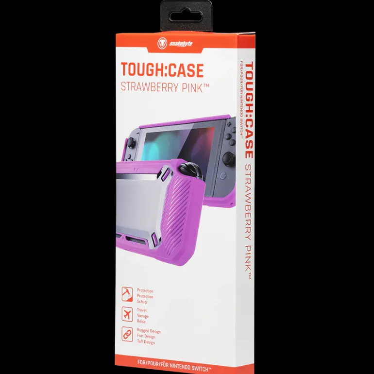 SNAKEBYTE SWITCH TOUCH CASE STRAWBERRY PINK - SWITCH
