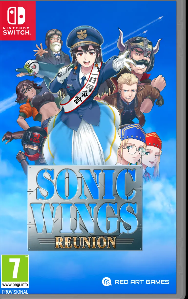 Sonic Wings Reunion (Standard Edition) [EU Import) - Nintendo Switch (PRE-ORDER)