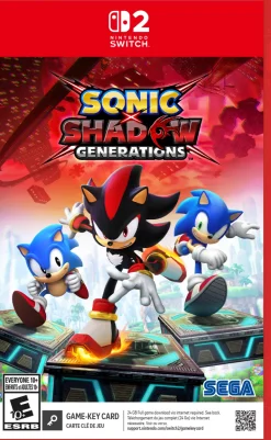 Sonic X Shadow Generations [Game-Key Card] - Nintendo Switch 2  [Free Shipping]
