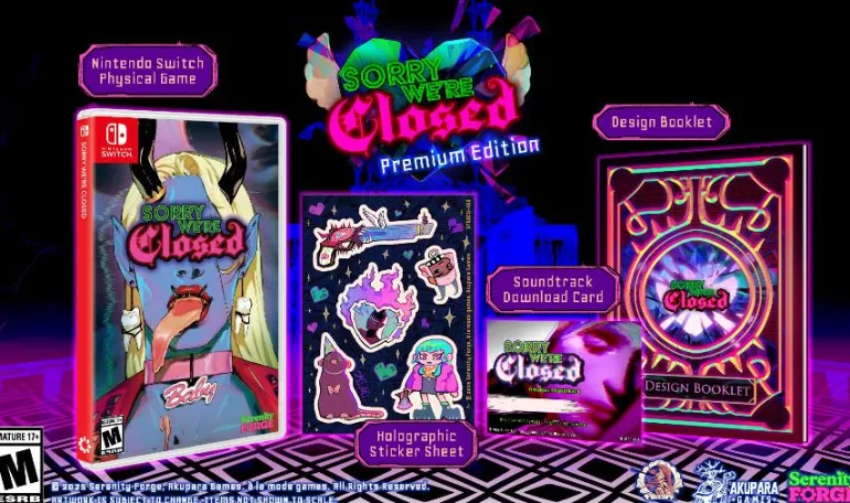 Sorry We're Closed Premium Edition - Nintendo Switch (PRE-ORDER) (FREE SHIPPING)