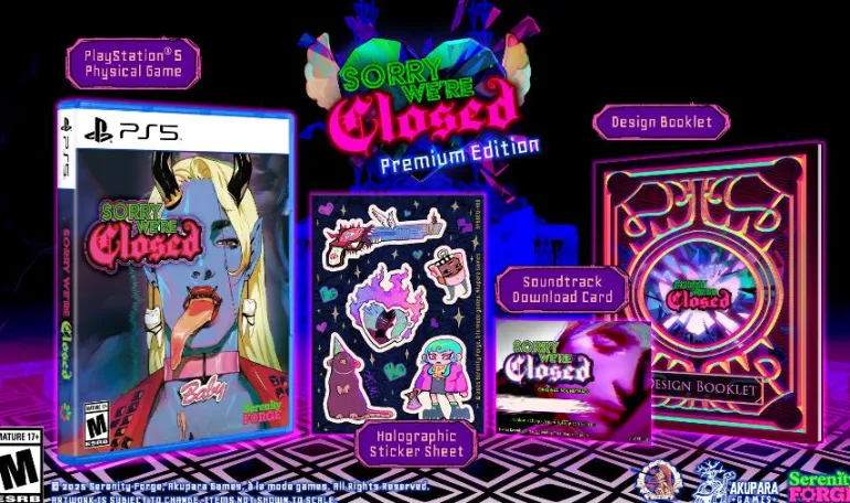 Sorry We're Closed Premium Edition - PlayStation 5 (PRE-ORDER) (FREE SHIPPING)