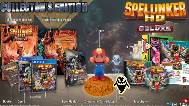 Spelunker HD Deluxe Collector's Edition - PlayStation 4