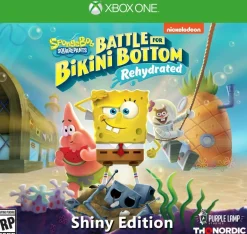 SPONGEBOB SQUAREPANTS BATTLE FOR BIKINI BOTTOM REHYDRATED SHINY EDITION - XB1