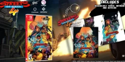 Streets of Rage 4 - SWITCH [REVERSIBLE COVER, KEYRING & ARTBOOK]